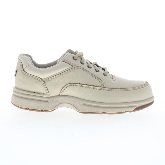 Rockport Mens Eureka Beige Shoes (NWT) - Picture 1 of 4